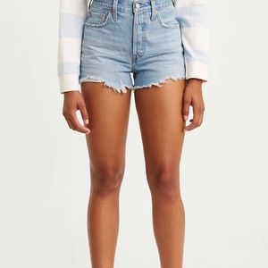 Levi Strauss & Co 501 High Rise Jean Shorts